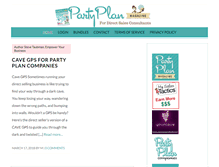 Tablet Screenshot of partyplanmagazine.com